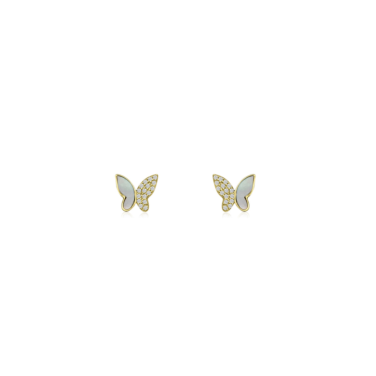 Butterfly Earrings - Mother of Pearl