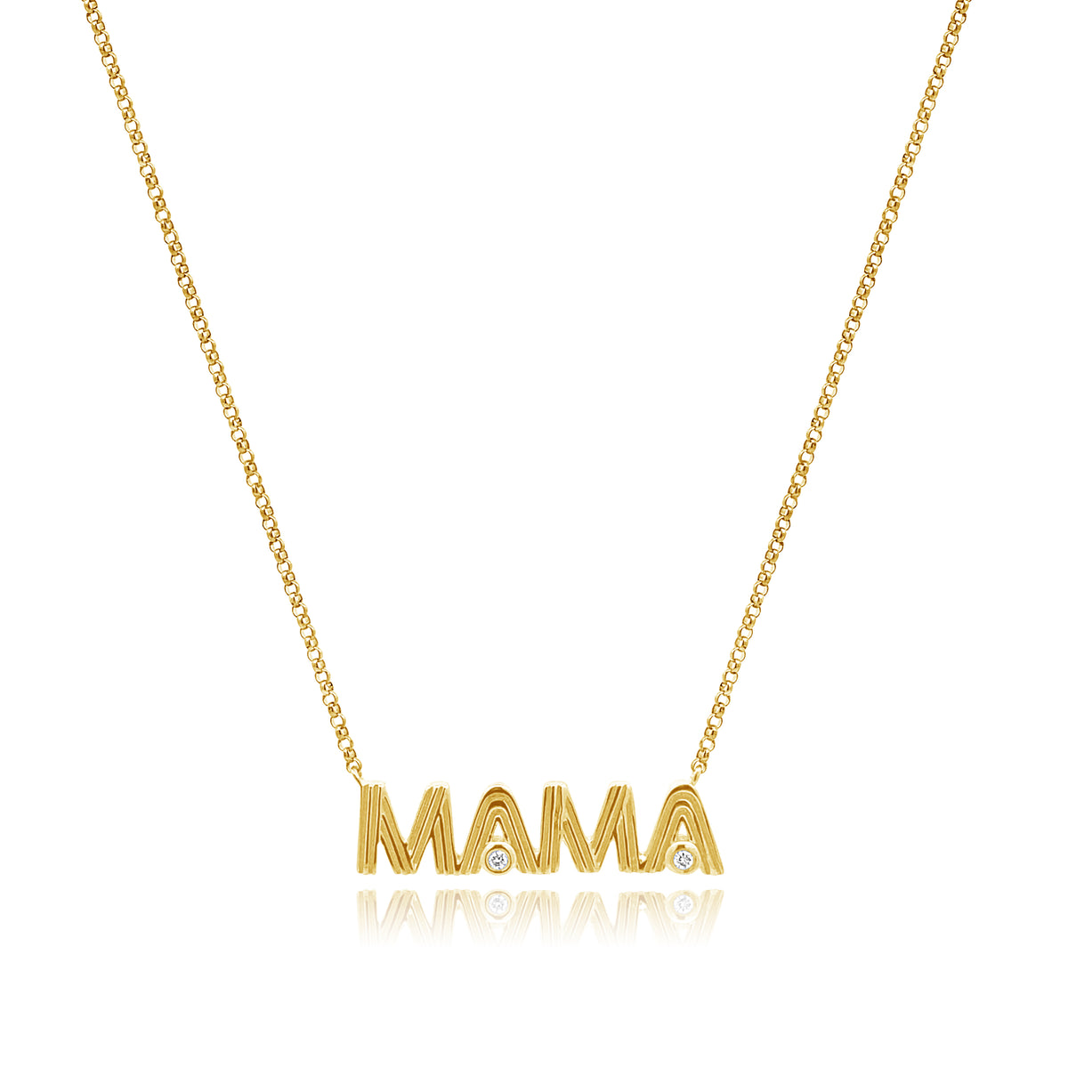 Retro Mama Necklace