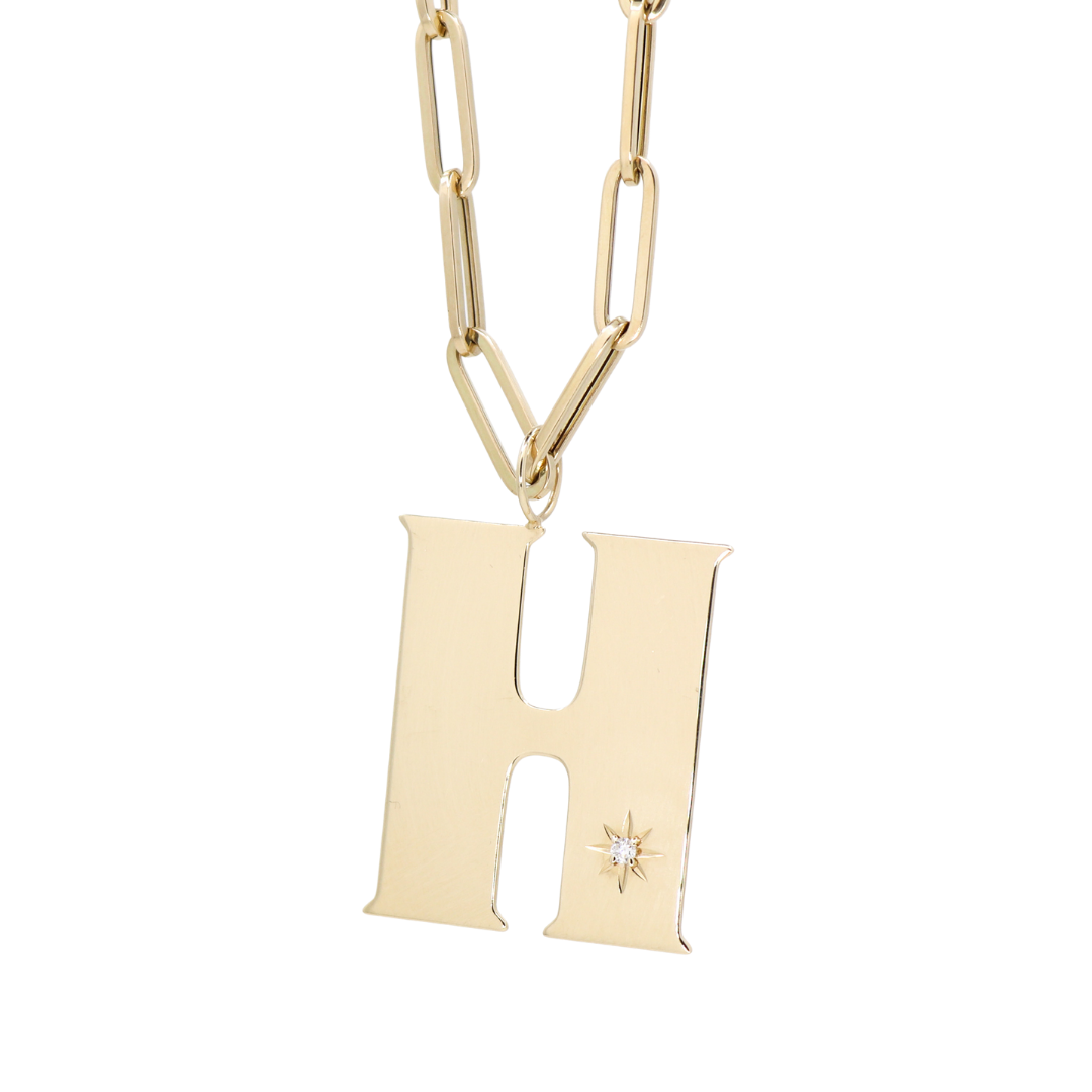 Buy Golden Alloy Flower Heart Initial H Pendant For Womens Online In India  At Discounted Prices