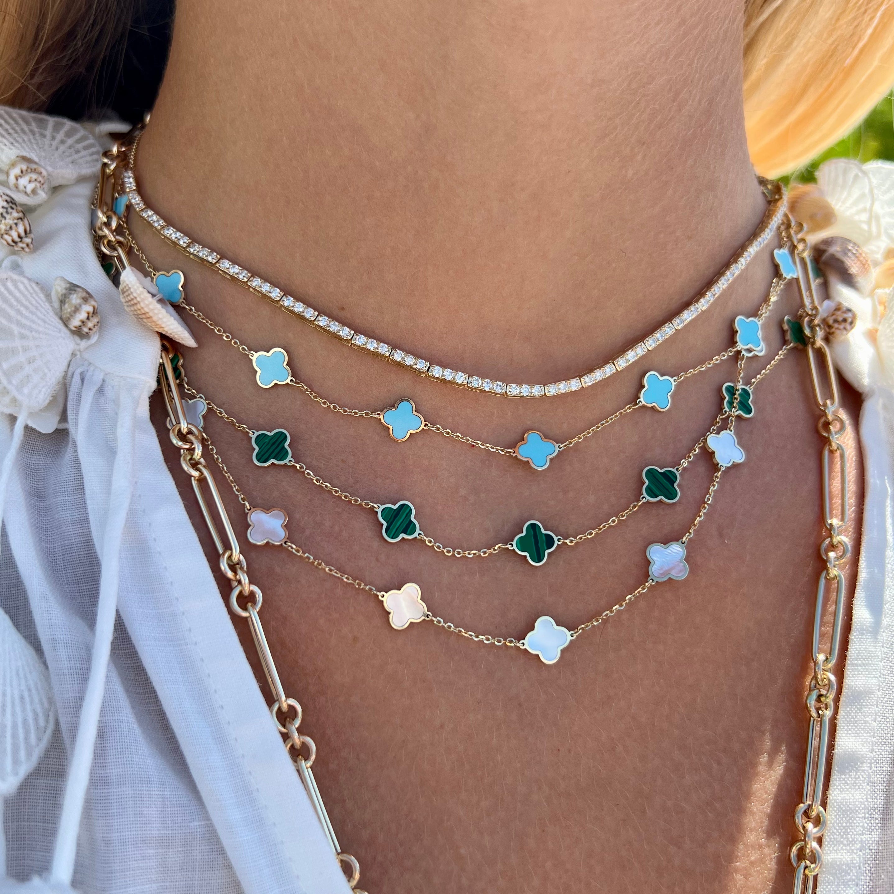 Boho Turquoise Necklace — San José Made