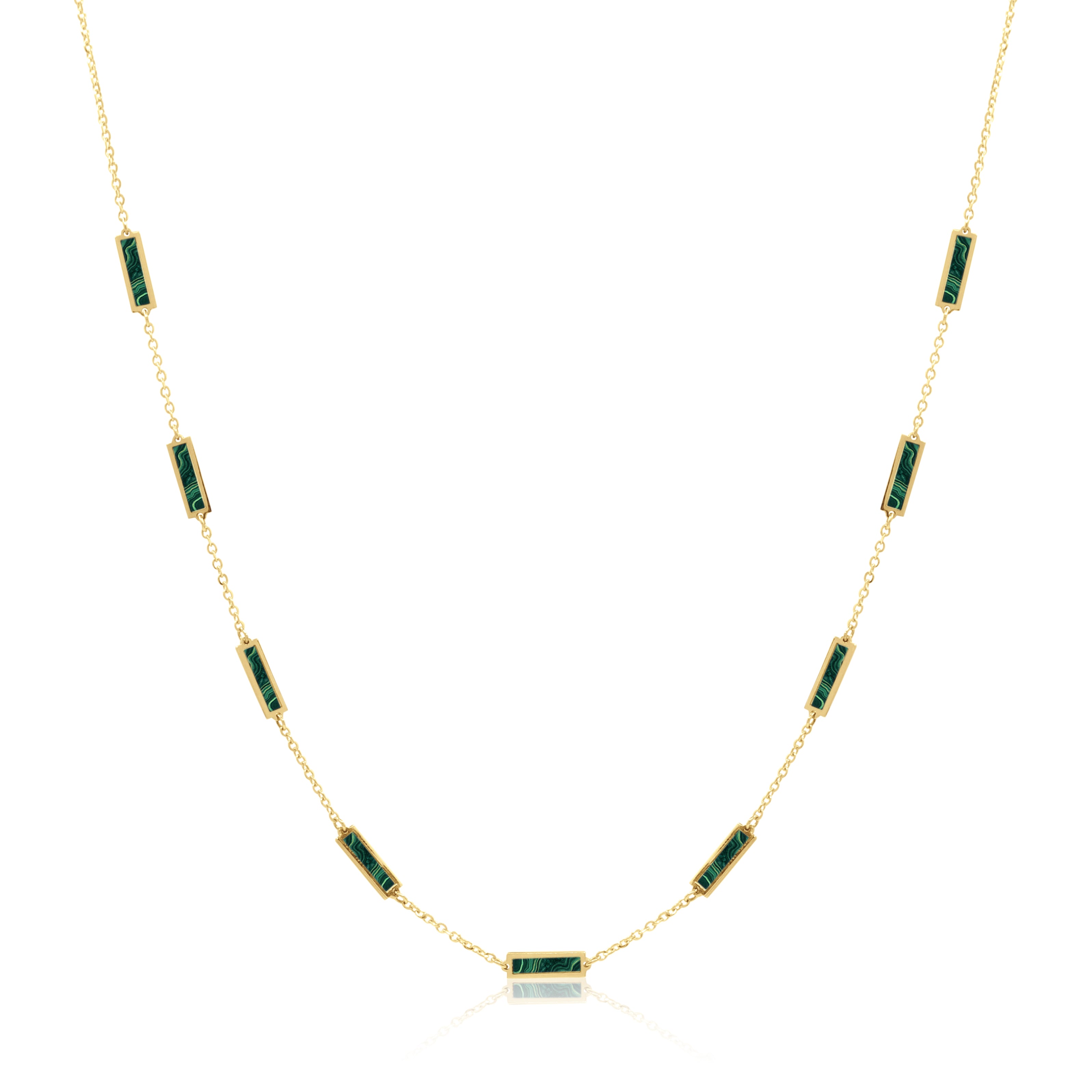 Color Block Chain Necklace | SHEIN IN